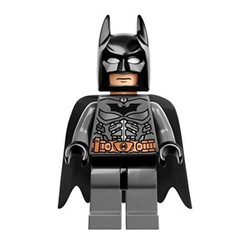 LEGO Minifigure - DC Comics Super Heroes - BATMAN with Cape (Copper Belt)