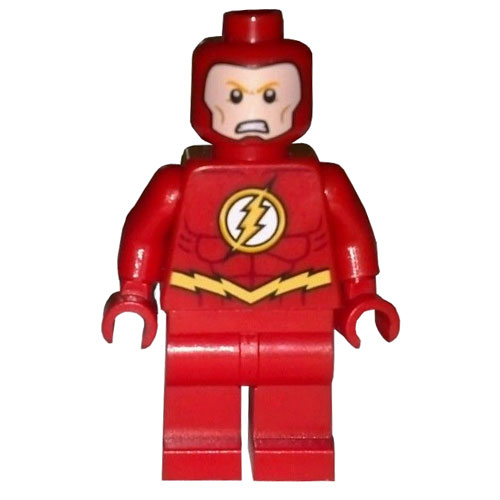 LEGO Minifigure - DC Comics Super Heroes - THE FLASH (No Helmet)