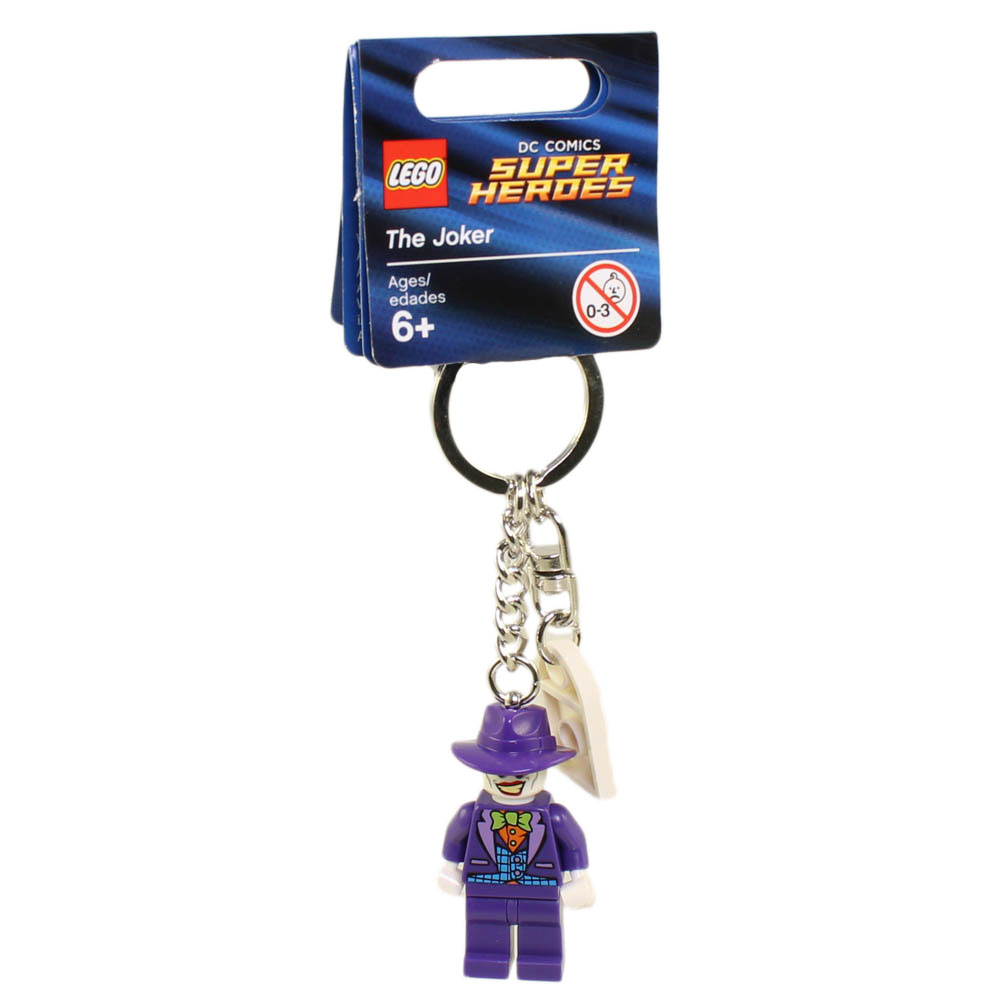 LEGO Minifigure - DC Comics Super Heroes - THE JOKER (Keychain)