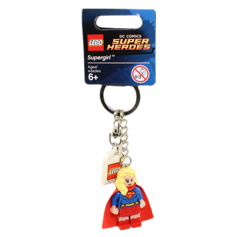 LEGO Minifigure - DC Comics Super Heroes - SUPERGIRL (Keychain)