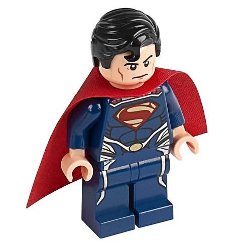 LEGO Minifigure - DC Comics Super Heroes - SUPERMAN (Dark Blue)