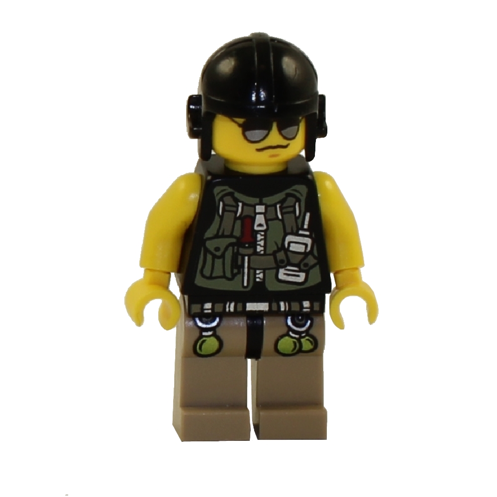LEGO Minifigure - Dino - HERO 4 with Utility Vest