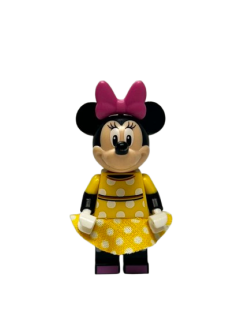 LEGO Minifigure - Disney - MINNIE MOUSE (Yellow Polka Dot Dress)