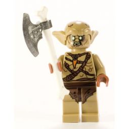 LEGO Minifigure - The Hobbit - GOBLIN SOLDIER #2 with Bone Axe