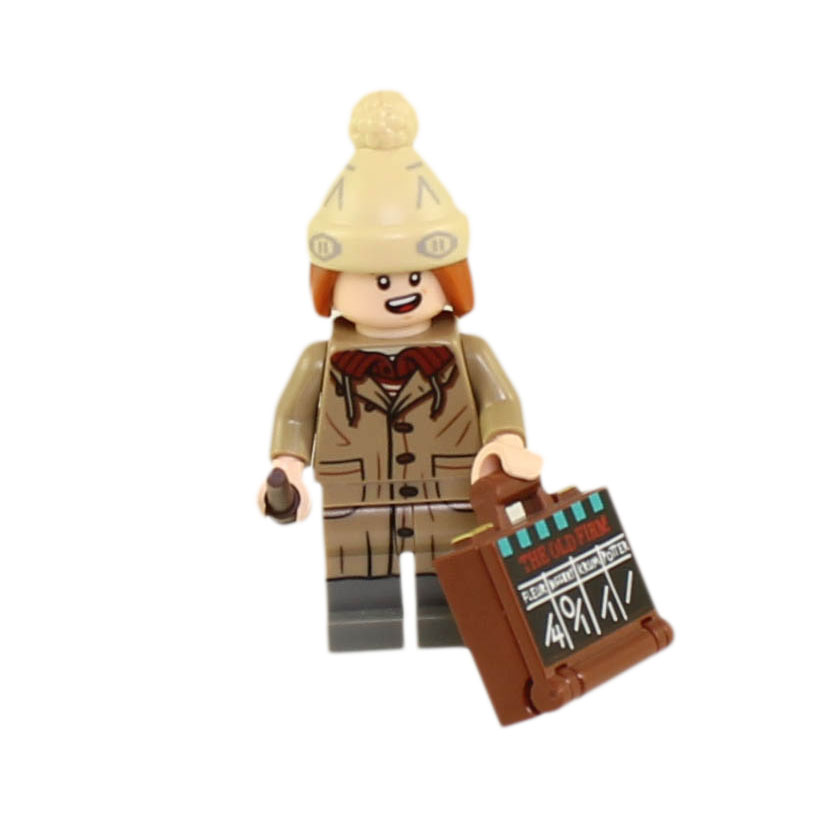 LEGO Minifigure - Harry Potter - FRED WEASLEY w/ Wand & Tri-Wizard Scoreboard