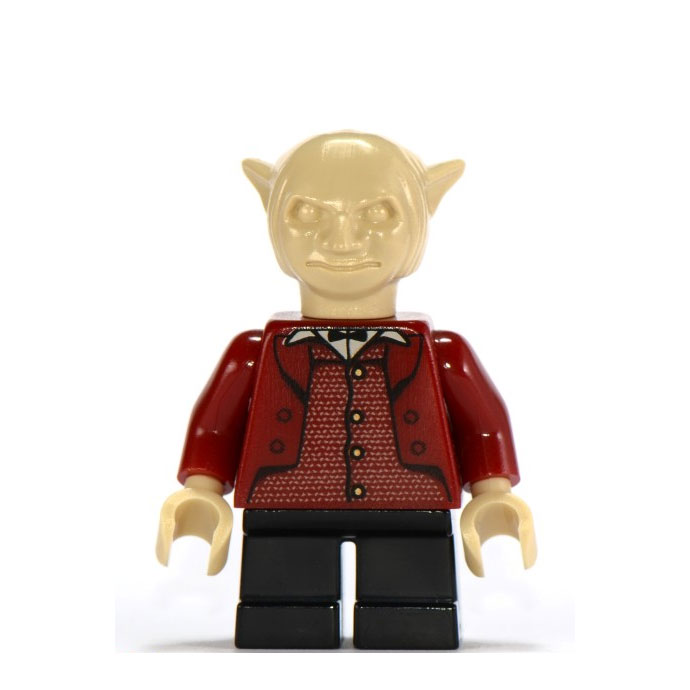 LEGO Minifigure - Harry Potter - GOBLIN (Dark Red)
