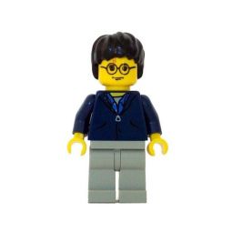 LEGO Minifigure - Harry Potter - HARRY POTTER (Dark Blue Jacket)