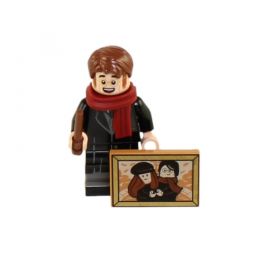 LEGO Minifigure - Harry Potter - JAMES POTTER w/ Family Portrait & Wand