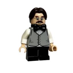 LEGO Minifigure - Harry Potter - PROFESSOR FILIUS FLITWICK (White Shirt & Gray Vest)