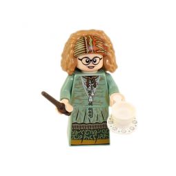LEGO Minifigure - Harry Potter - PROFESSOR SYBILL TRELAWNEY w/ Mug & Wand