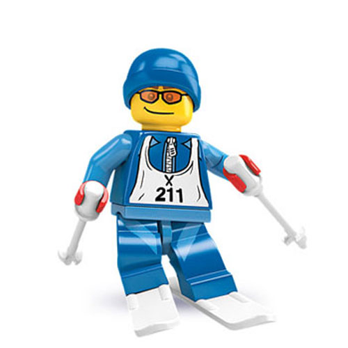 LEGO - Minifigures Series 2 - SKIER