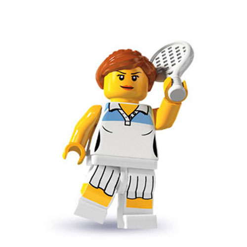 LEGO - Minifigures Series 3 - TENNIS PLAYER