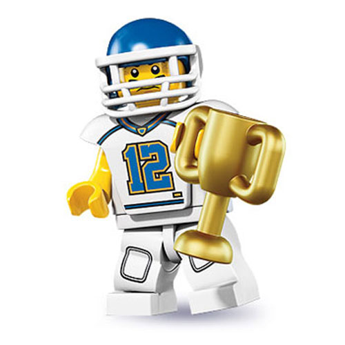 LEGO - Minifigures Series 8 - FOOTBALL PLAYER