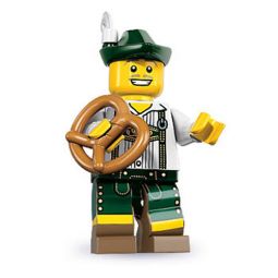 LEGO - Minifigures Series 8 - LEDERHOSEN GUY