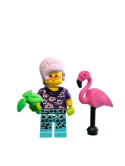 LEGO - Minifigure Series 19 - GARDENER with Flamingo