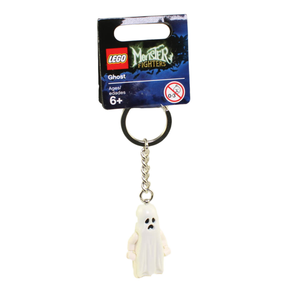 LEGO Minifigure - Monster Fighters - GHOST (Glow in the Dark)(Keychain)