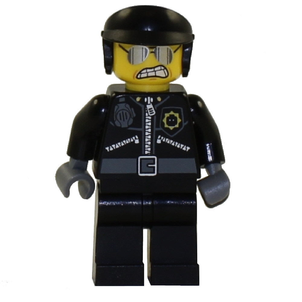 LEGO Minifigure - The LEGO Movie - GOOD COP / BAD COP (Dual-Faced)