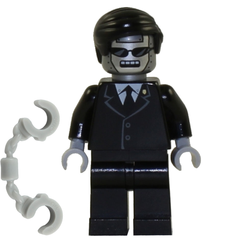 LEGO Minifigure - The LEGO Movie - EXECUTRON with Handcuffs