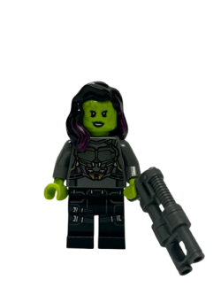 LEGO Minifigure - Marvel Super Heroes - GAMORA (Silver Armor)