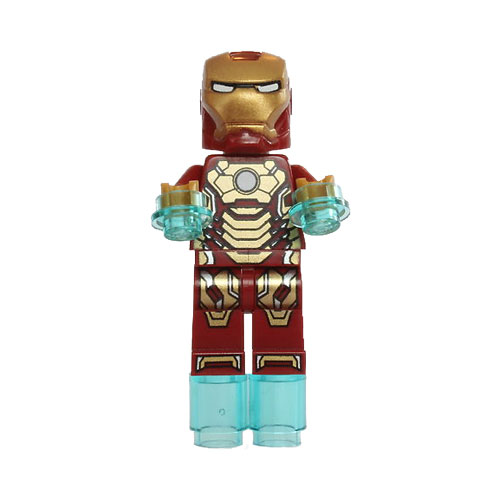 LEGO Minifigure - Marvel Super Heroes - IRON MAN with Jet Repulsors (Mark 42)