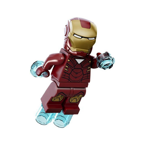 LEGO Minifigure - Marvel Super Heroes - IRON MAN with Jet Repulsors (Mark 6)