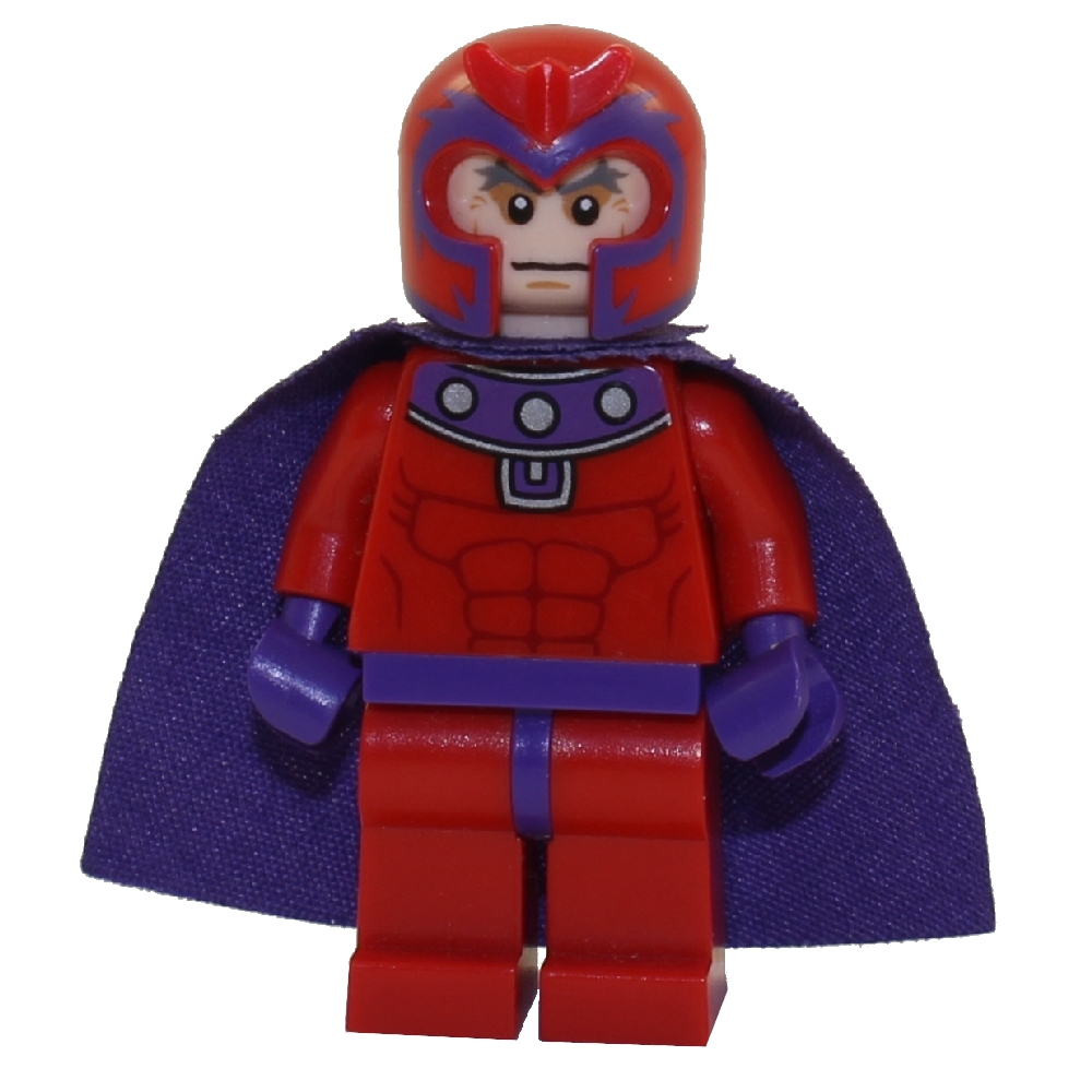 LEGO Minifigure - Marvel Super Heroes - MAGNETO (Red Outfit): BBToyStore.com - Toys, Plush 