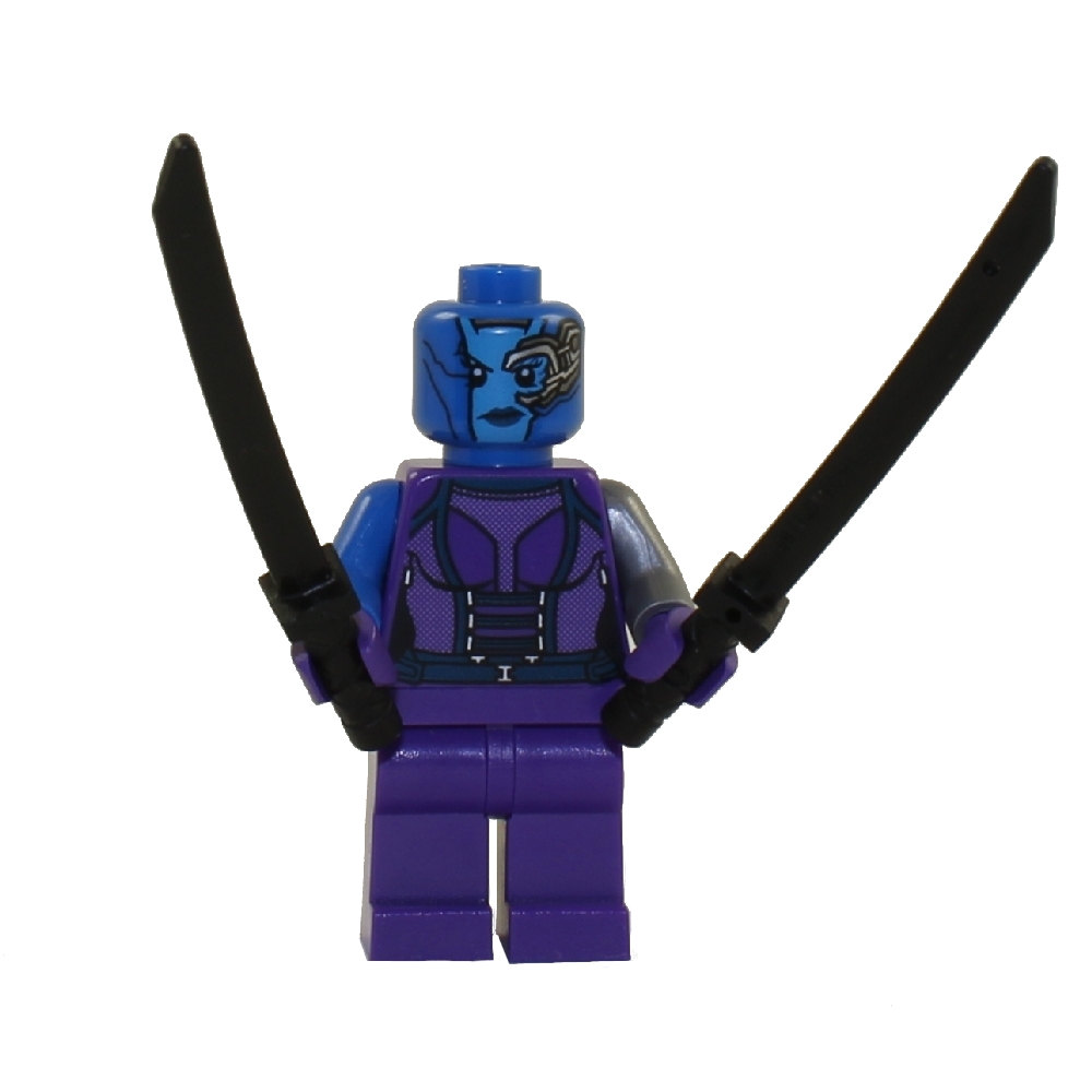 LEGO Minifigure - Marvel Super Heroes - NEBULA with Swords