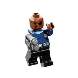 LEGO Minifigure - Marvel Super Heroes - NICK FURY with Pistol