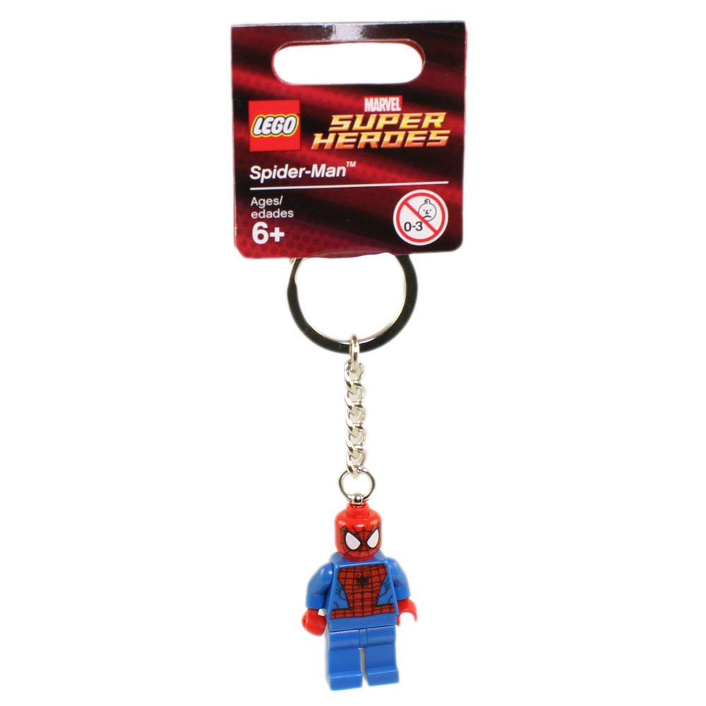 LEGO Minifigure - Marvel Comics Super Heroes - SPIDER-MAN (Keychain)