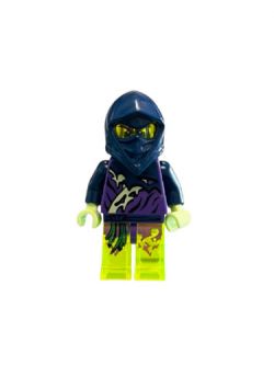LEGO Minifigure - Ninjago - ATTILA (Ghost Ninja)