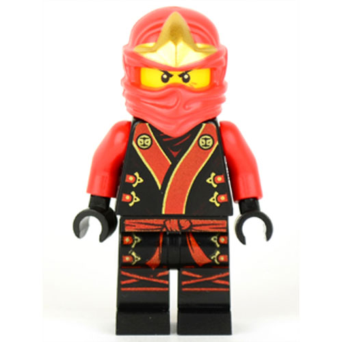 LEGO Minifigure - Ninjago - KAI the Red Ninja (Kimono)