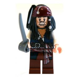 LEGO Minifigure - Pirates of the Caribbean - JACK SPARROW with Sword