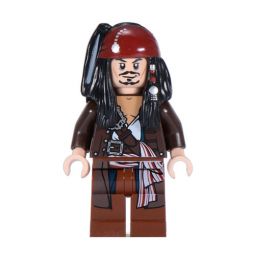 LEGO Minifigure - Pirates of the Caribbean - CAPTAIN JACK SPARROW