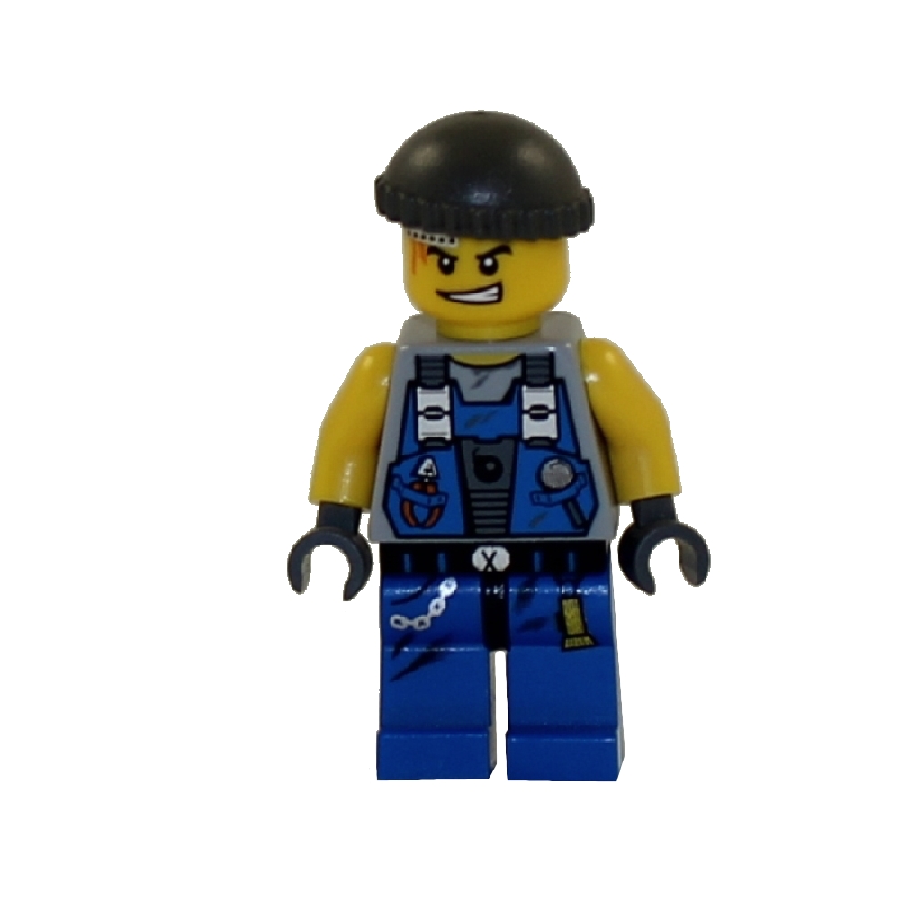 LEGO Minifigure - Power Miners - REX w/ Knit Cap