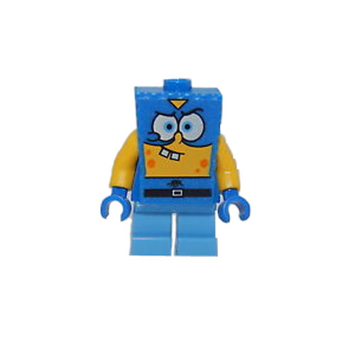 LEGO Minifigure - Spongebob Squarepants - SUPER SPONGEBOB (No Cape)