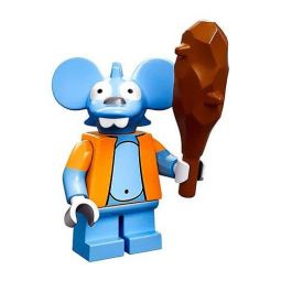 LEGO Minifigure - The Simpsons - ITCHY with Club