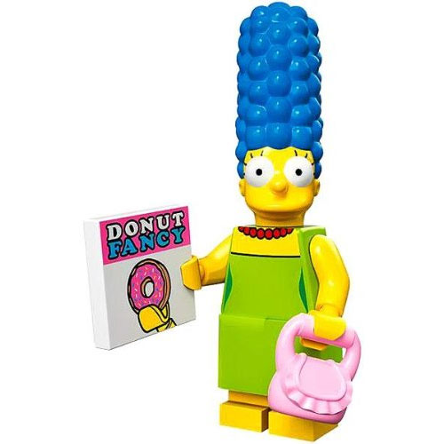 LEGO Minifigure - The Simpsons - MARGE with Bag & Magazine