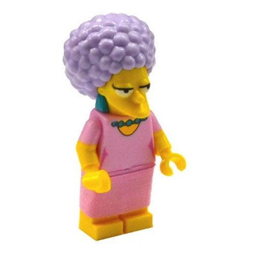 LEGO Minifigure - The Simpsons - PATTY (Figure Only)