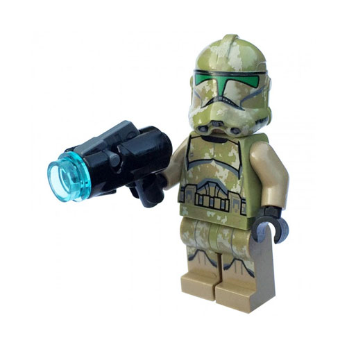 LEGO Minifigure - Star Wars - 41st KASHYYYK CLONE TROOPER with Blaster Gun