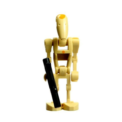 LEGO Minifigure - Star Wars - BATTLE DROID COMMANDER with Blaster Rifle