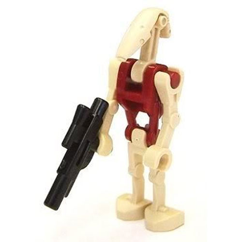 LEGO Minifigure - Star Wars - BATTLE DROID SECURITY with Blaster Rifle
