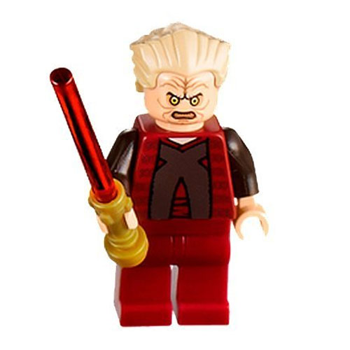 LEGO Minifigure - Star Wars - CHANCELLOR PALPATINE with Lightsaber
