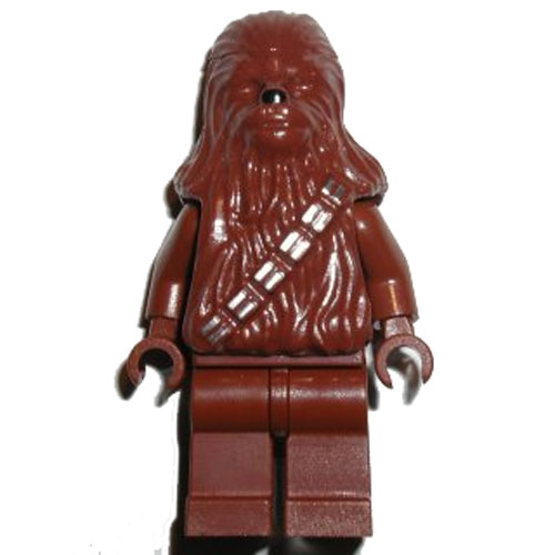 LEGO Minifigure - Star Wars - CHEWBACCA (Reddish Brown)