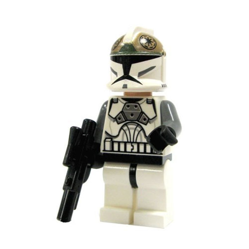 LEGO Minifigure - Star Wars - CLONE GUNNER with Blaster Gun