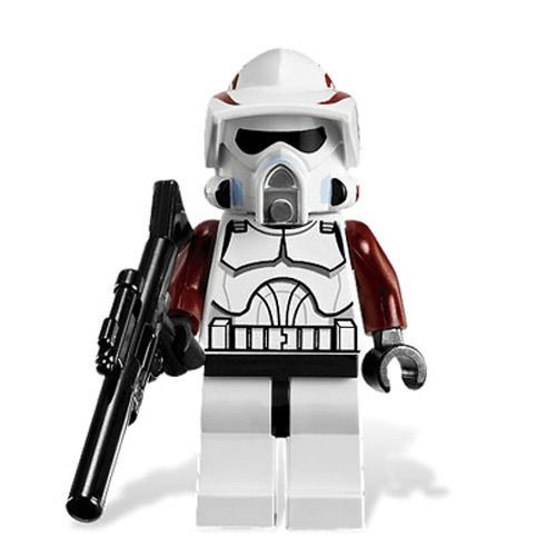 LEGO Minifigure - Star Wars - ELITE CLONE TROOPER with Blaster Rifle