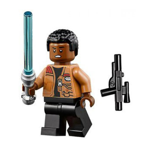 LEGO Minifigure - Star Wars - FINN with Lightsaber & Blaster Gun