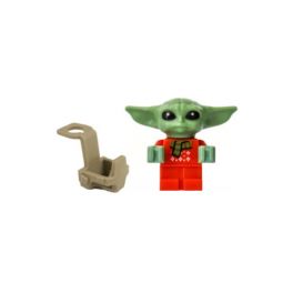 LEGO Minifigure - Star Wars - GROGU (The Child)(Christmas Sweater) w/ Backpack