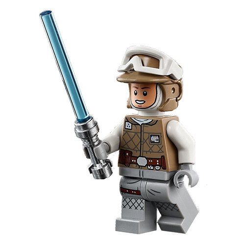 LEGO Minifigure - Star Wars - HOTH LUKE SKYWALKER w/ Lightsaber (Balaclava)