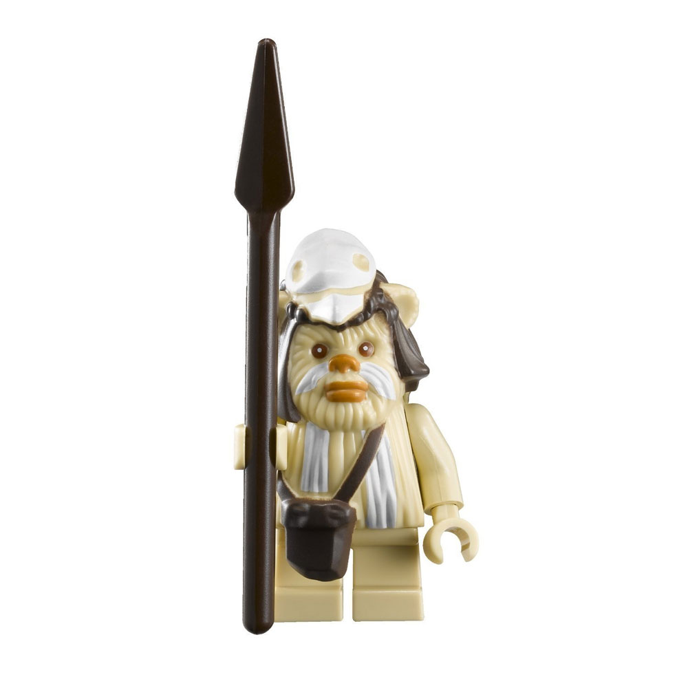 LEGO Minifigure - Star Wars - LOGRAY with Spear (Ewok)