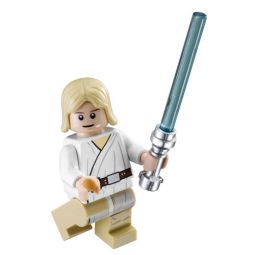 LEGO Minifigure - Star Wars - LUKE SKYWALKER with Lightsaber (Tatooine)